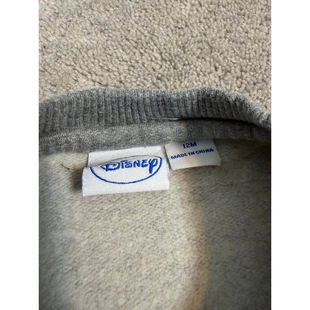 Disney Cars 2 Special Agent Mater Sweatshirt Size 12 Mo Gray - Picture 3 of 6